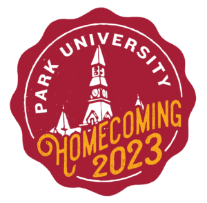 Park University Homecoming 2023 logo