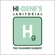 Hi-Gene's Janitorial Service logo